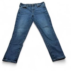 American Eagle Outfitters Women's Straight Leg Jeggings size 14 short high rise